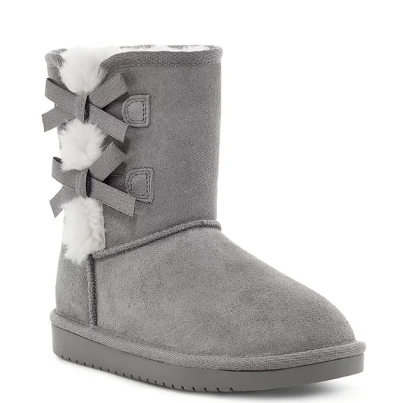 Koolaburra By Ugg Women's Gray Victoria Short Boot Size 6 $100 - Picture 1 of 9